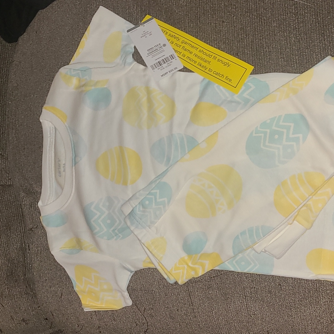 Carters Easter Pajamas